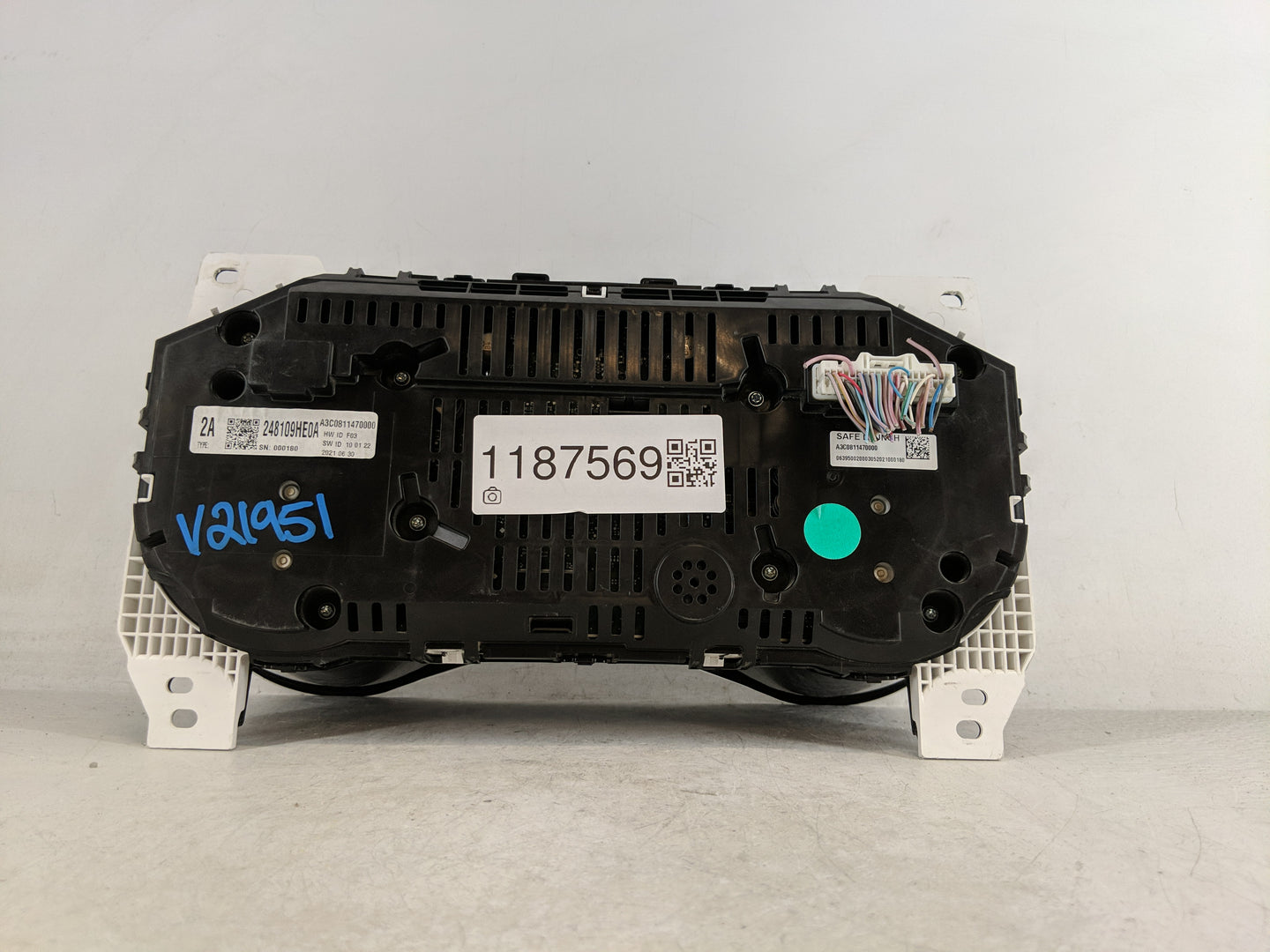 2021-2022 Nissan Altima Instrument Cluster Speedometer Gauges P/N:248109HE0A Fits Fits 2021 2022 OEM Used Auto Parts - Oemus