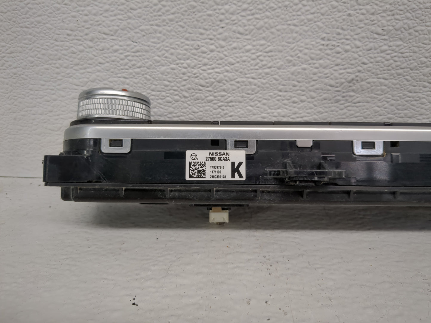 2019-2022 Nissan Altima Climate Control Module Temperature AC/Heater Replacement Fits Fits 2019 2020 2021 2022 OEM Used Auto