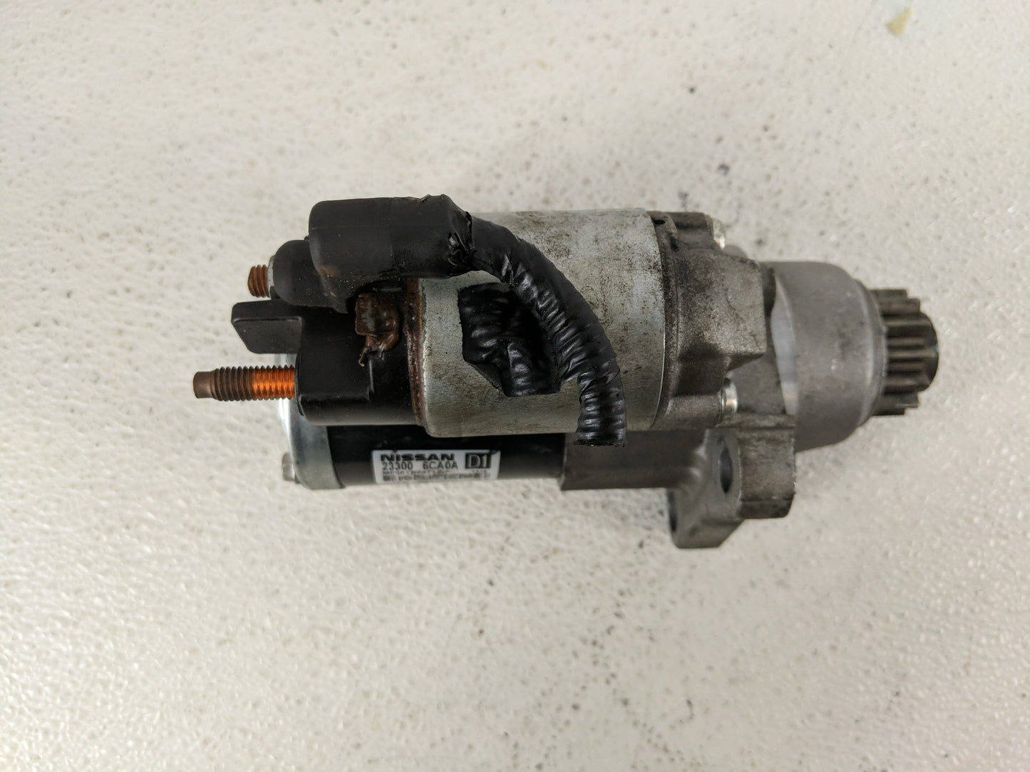 2019-2022 Nissan Altima Car Starter Motor Solenoid OEM P/N:23300 6CA0A Fits Fits 2019 2020 2021 2022 OEM Used Auto Parts - O