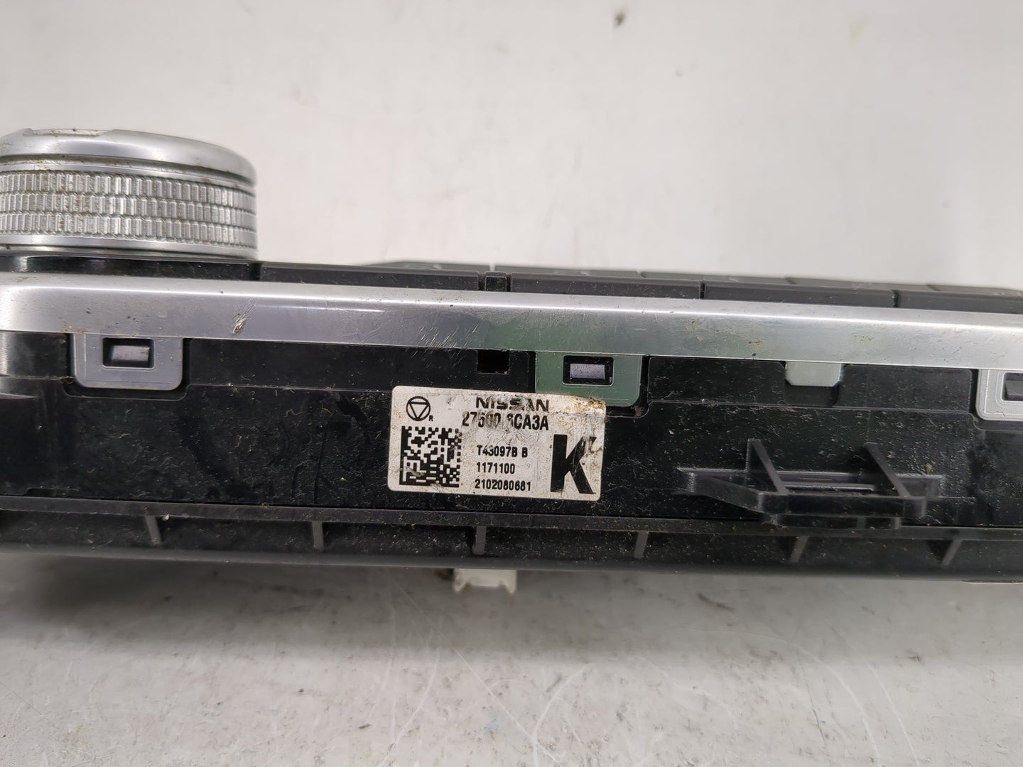 2019-2022 Nissan Altima Climate Control Module Temperature AC/Heater Replacement P/N:27500 6CA3A Fits Fits 2019 2020 2021 20