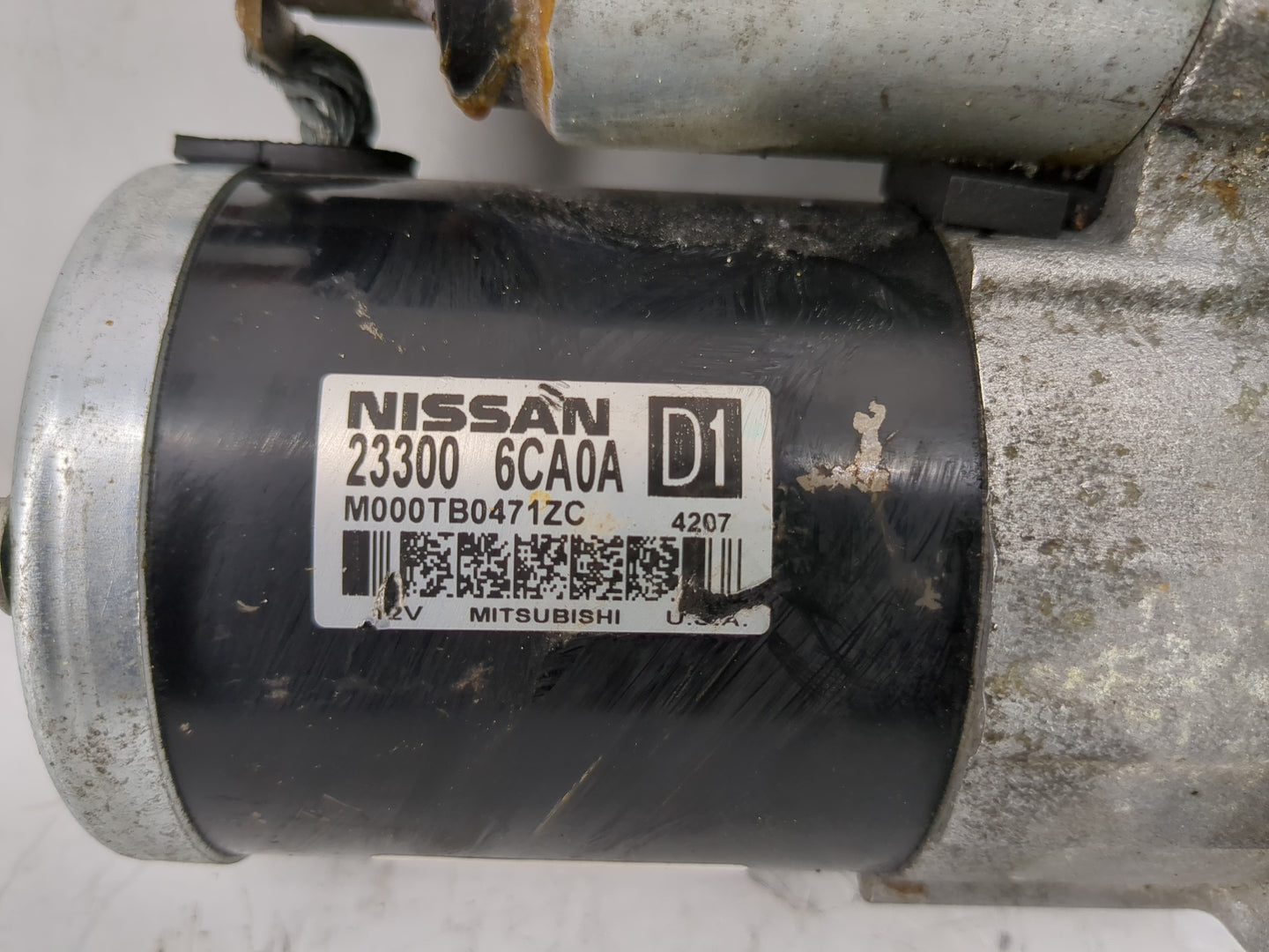 2019-2022 Nissan Altima Car Starter Motor Solenoid OEM P/N:23300 6CA0A Fits Fits 2019 2020 2021 2022 OEM Used Auto Parts - O