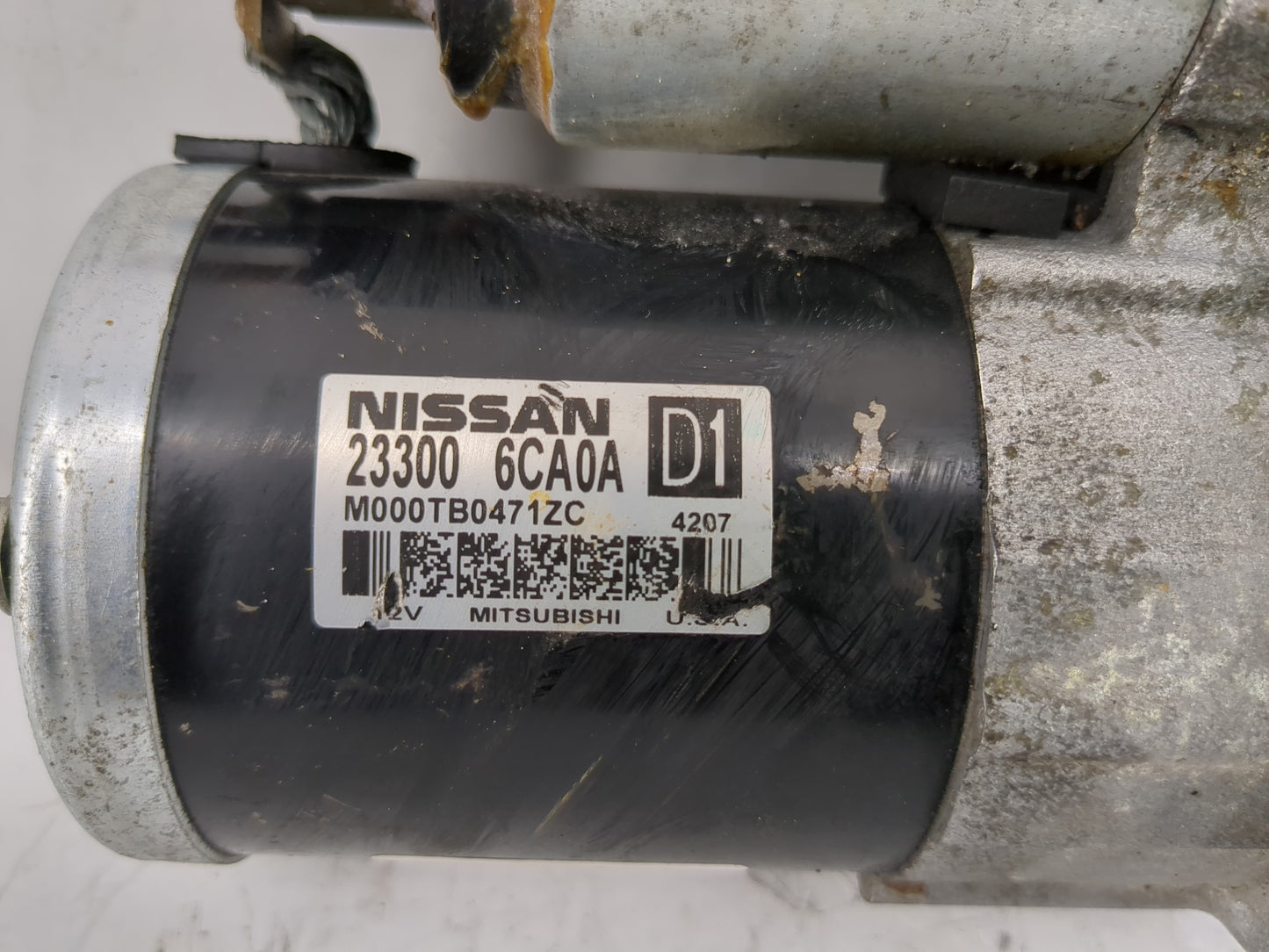 2019-2022 Nissan Altima Car Starter Motor Solenoid OEM P/N:23300 6CA0A Fits Fits 2019 2020 2021 2022 OEM Used Auto Parts - O
