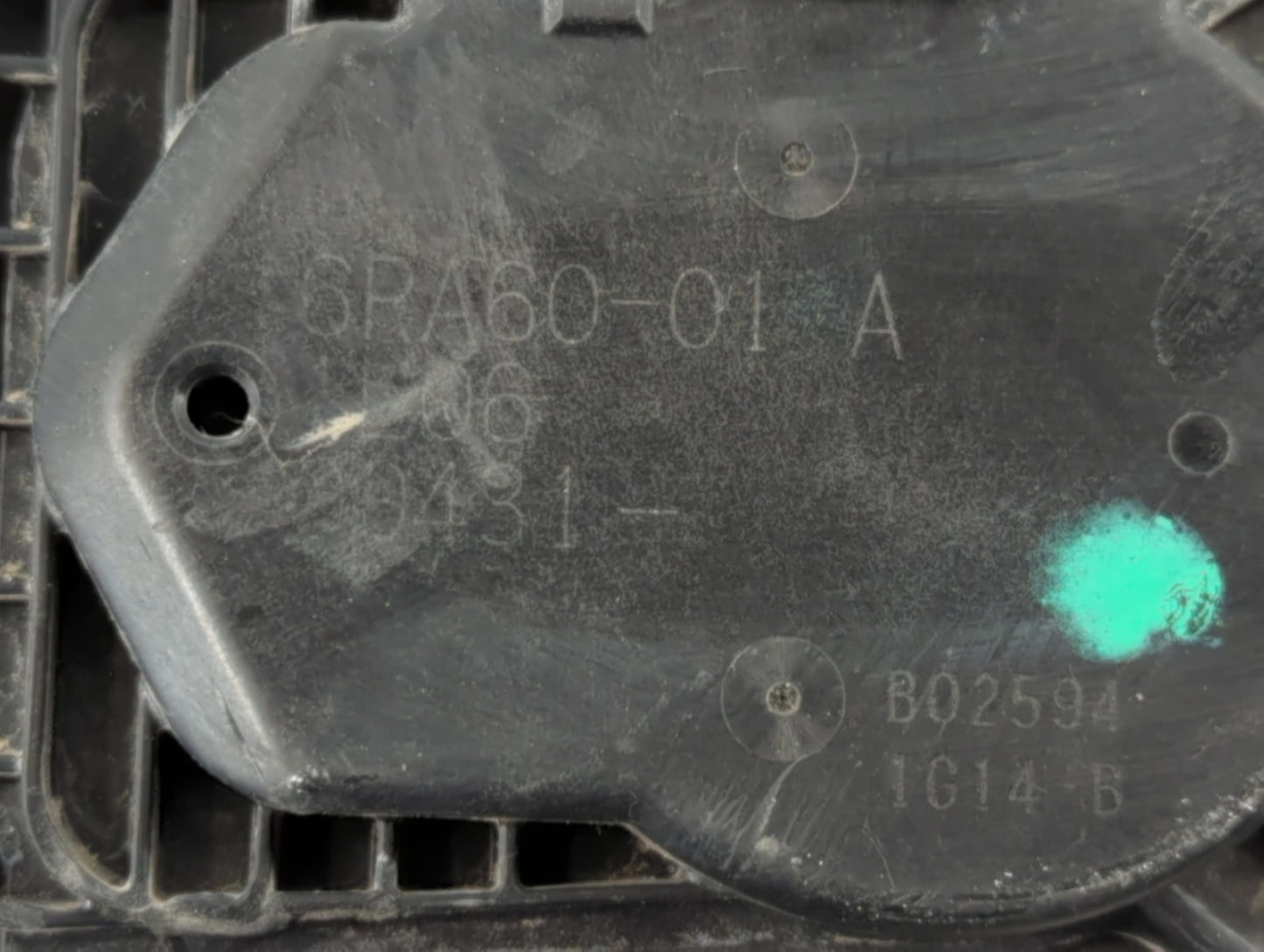 2021-2022 Nissan Altima Throttle Body P/N:6RA60-01 A Fits Fits 2021 2022 OEM Used Auto Parts - Oemusedautoparts1.com