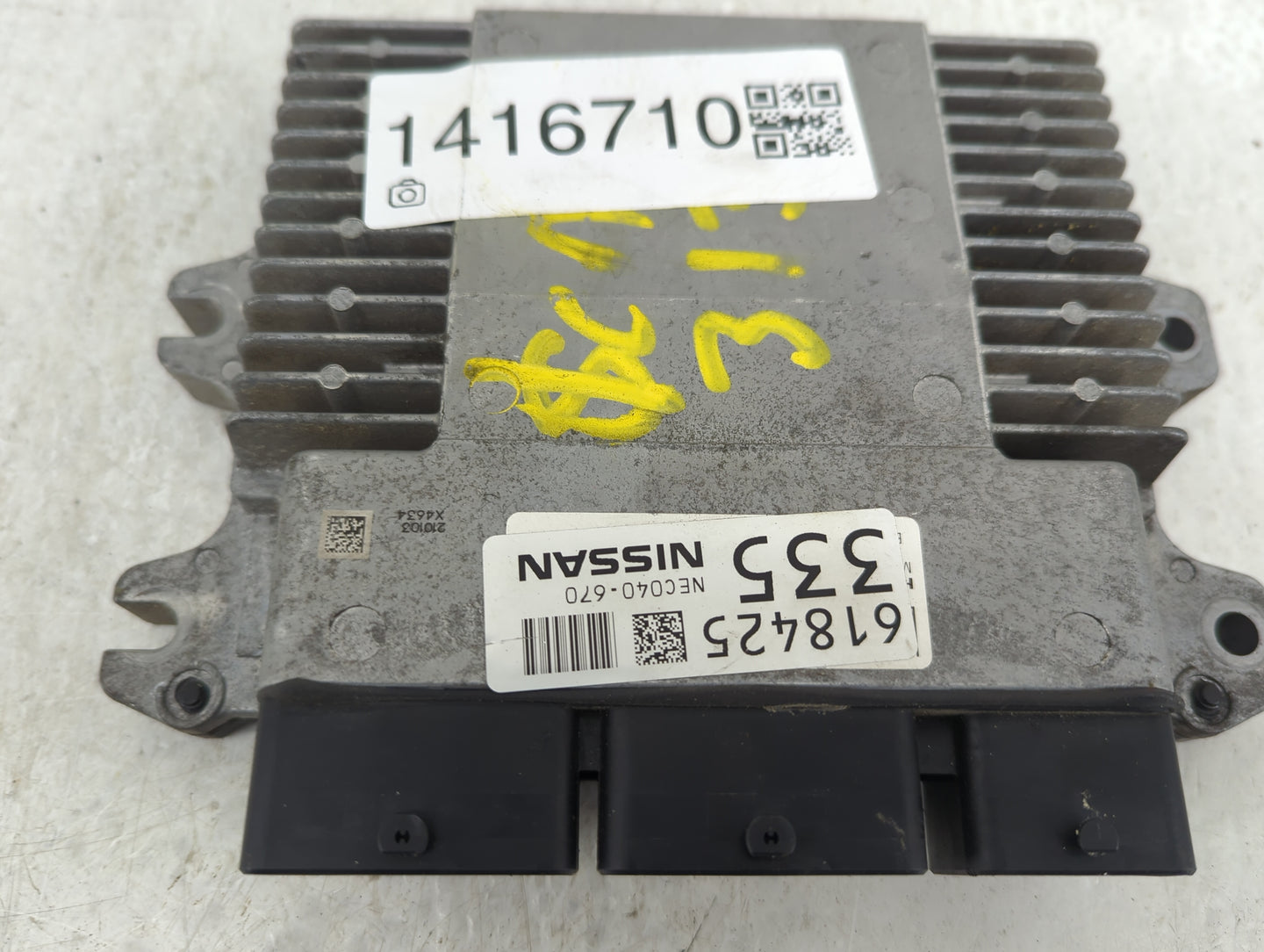 2019-2022 Nissan Altima PCM Engine Control Computer ECU ECM PCU OEM P/N:NEC040-670 Fits Fits 2019 2020 2021 2022 OEM Used Au