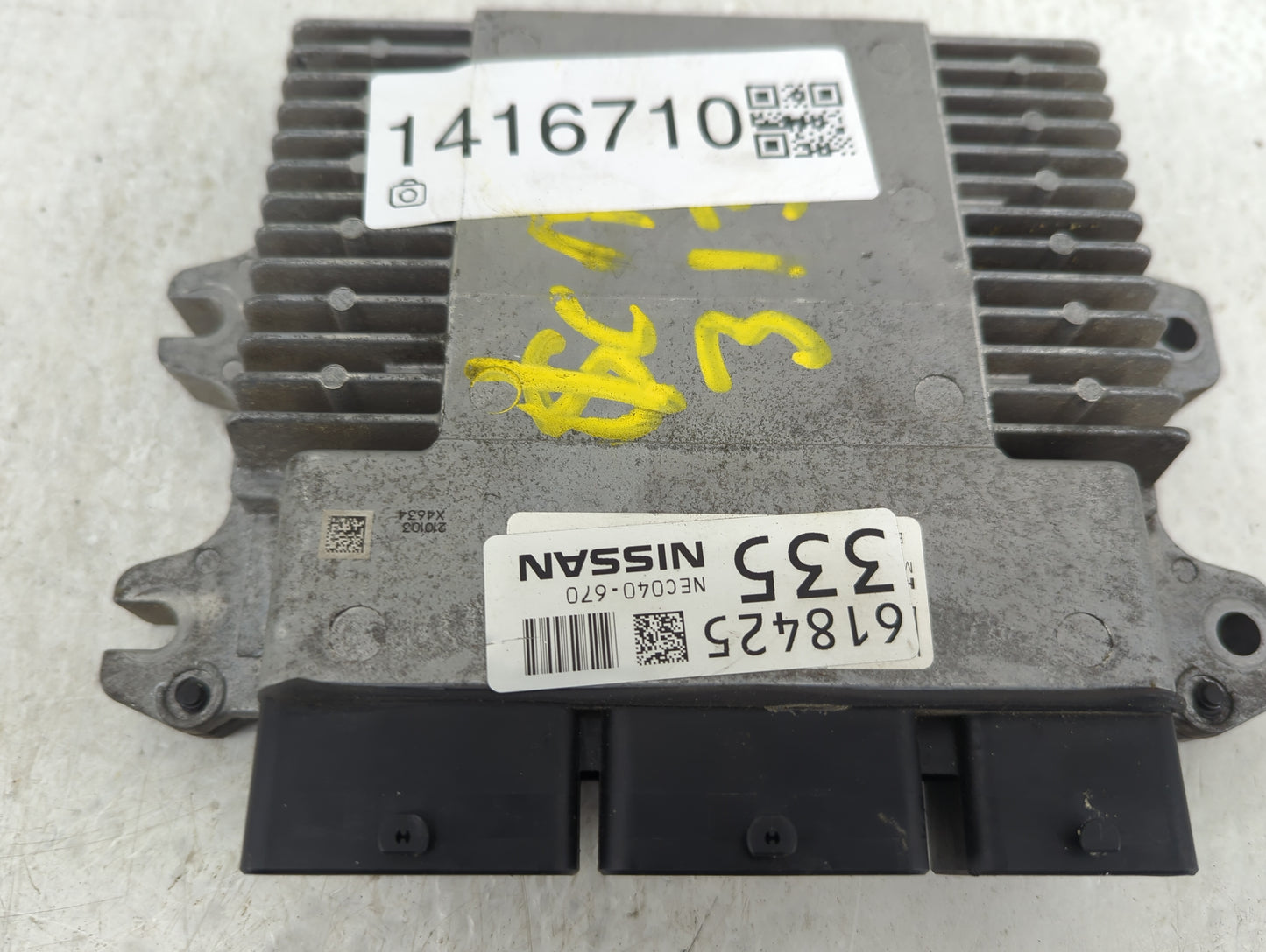 2019-2022 Nissan Altima PCM Engine Control Computer ECU ECM PCU OEM P/N:NEC040-670 Fits Fits 2019 2020 2021 2022 OEM Used Au