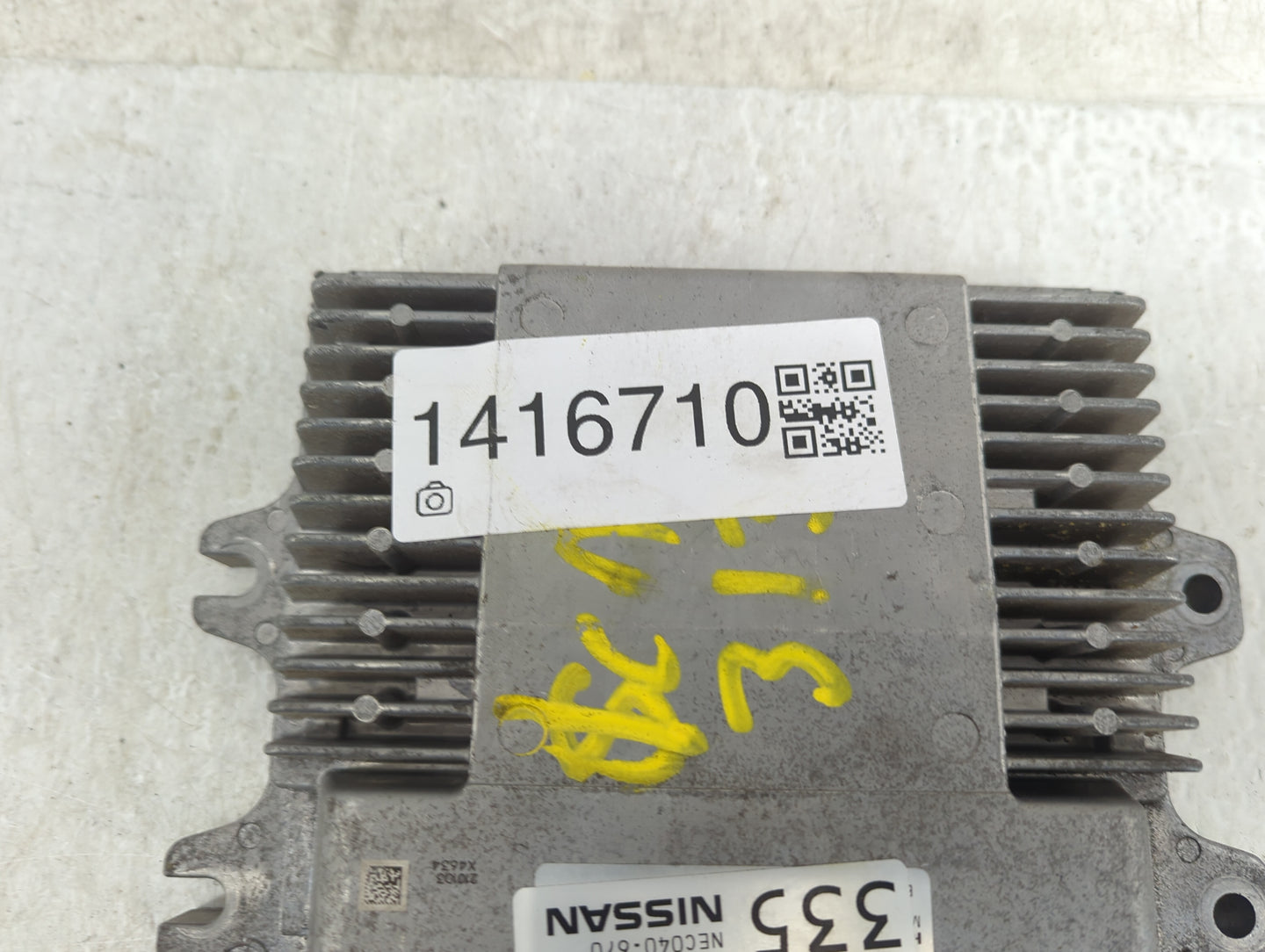 2019-2022 Nissan Altima PCM Engine Control Computer ECU ECM PCU OEM P/N:NEC040-670 Fits Fits 2019 2020 2021 2022 OEM Used Au