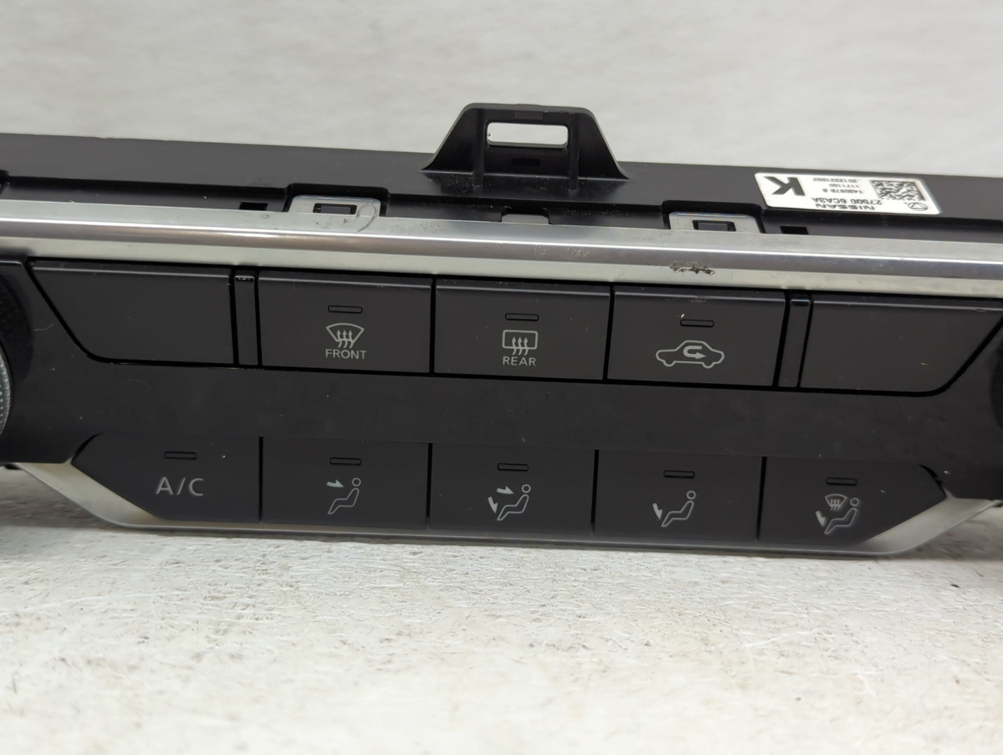 2019-2022 Nissan Altima Climate Control Module Temperature AC/Heater Replacement P/N:27500 6CA3A Fits Fits 2019 2020 2021 20