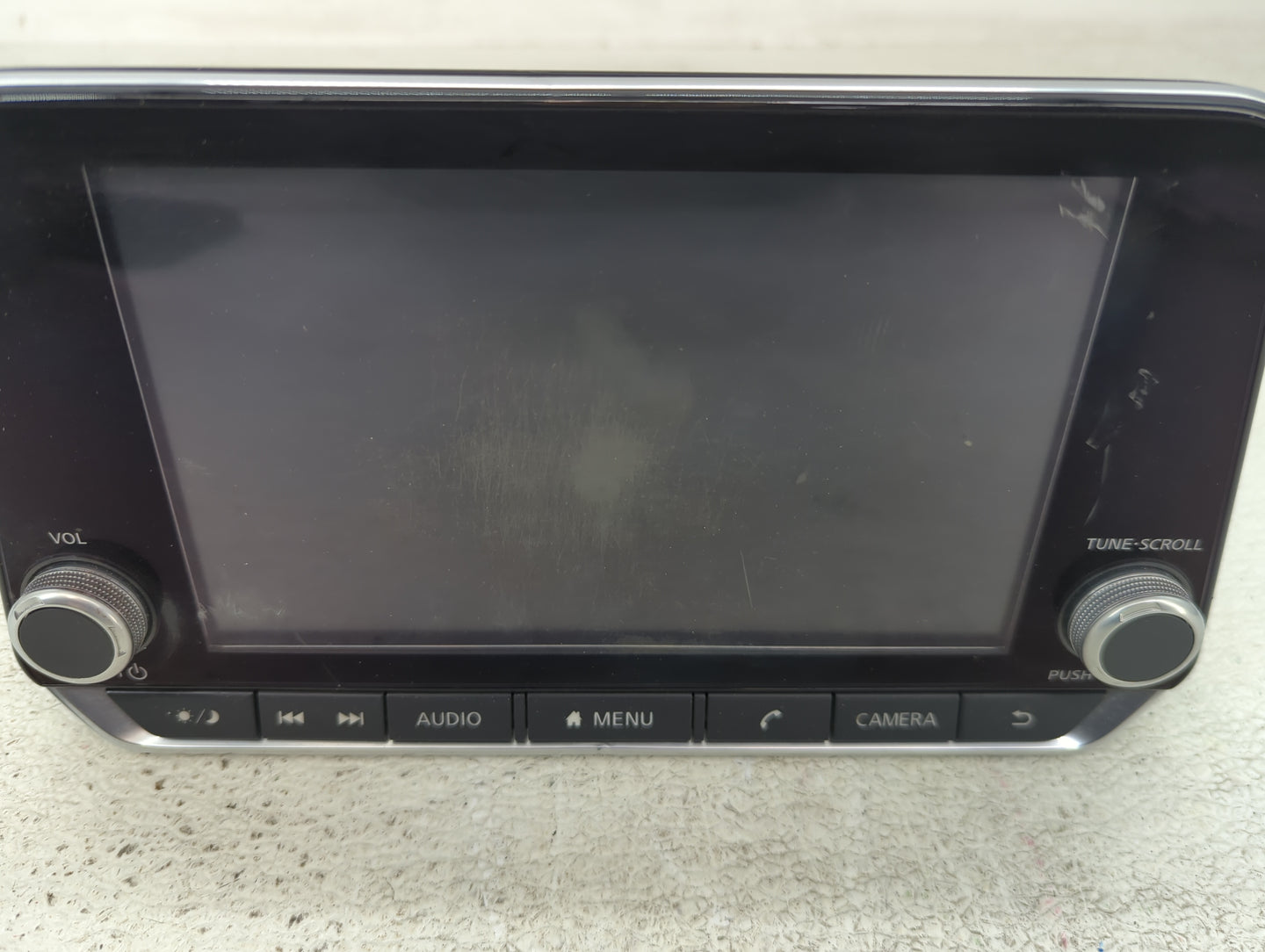 2021 Nissan Altima Radio AM FM Cd Player Receiver Replacement P/N:2591A6CA1C 28021 6CA0E Fits OEM Used Auto Parts - Oemuseda