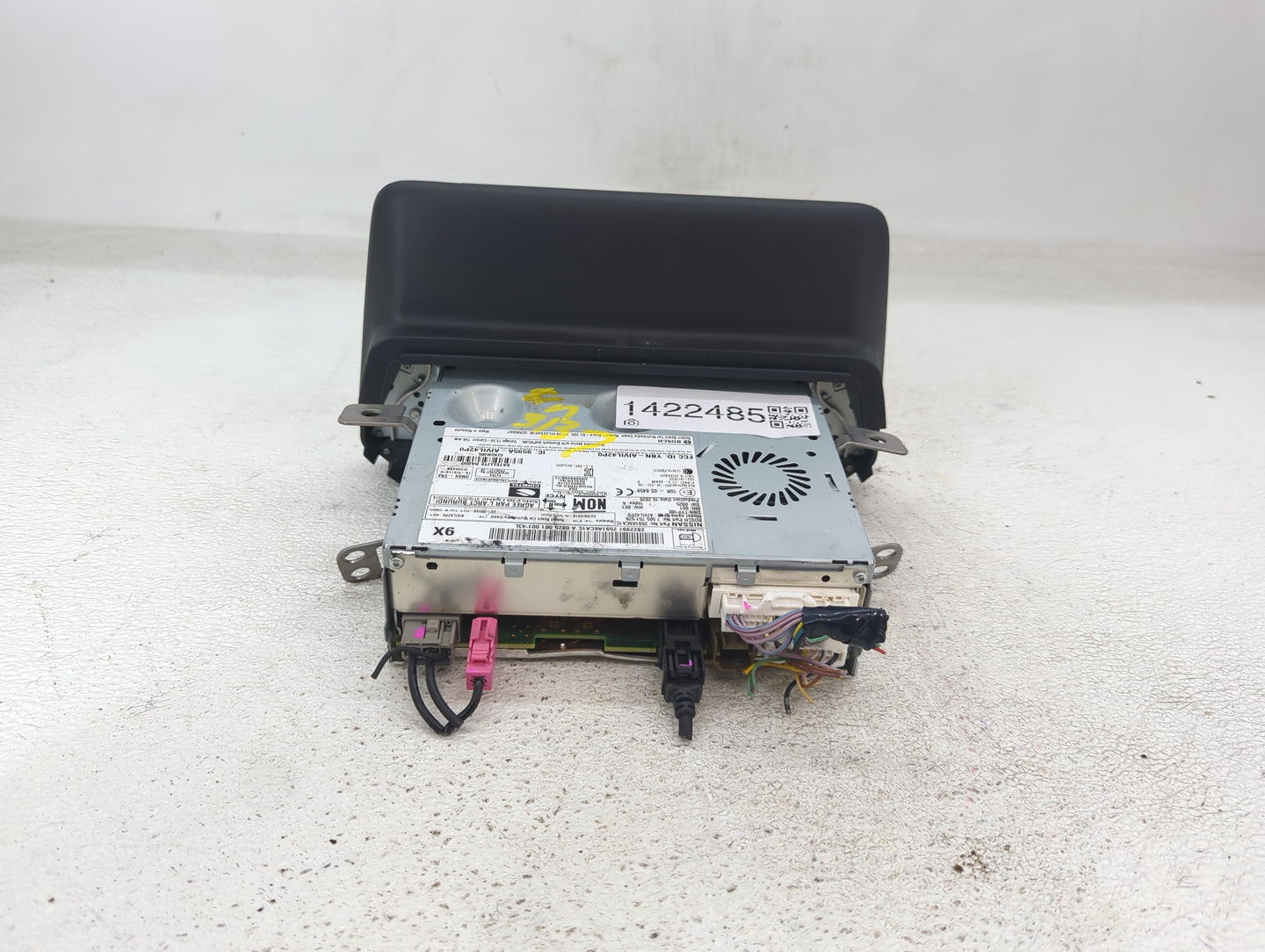 2021 Nissan Altima Radio AM FM Cd Player Receiver Replacement P/N:2591A6CA1C 28021 6CA0E Fits OEM Used Auto Parts - Oemuseda