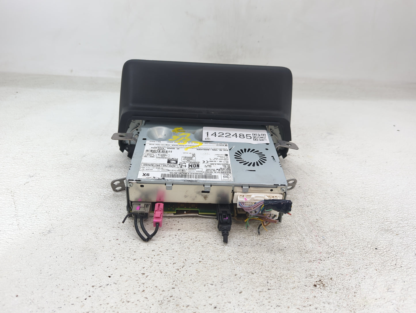 2021 Nissan Altima Radio AM FM Cd Player Receiver Replacement P/N:2591A6CA1C 28021 6CA0E Fits OEM Used Auto Parts - Oemuseda