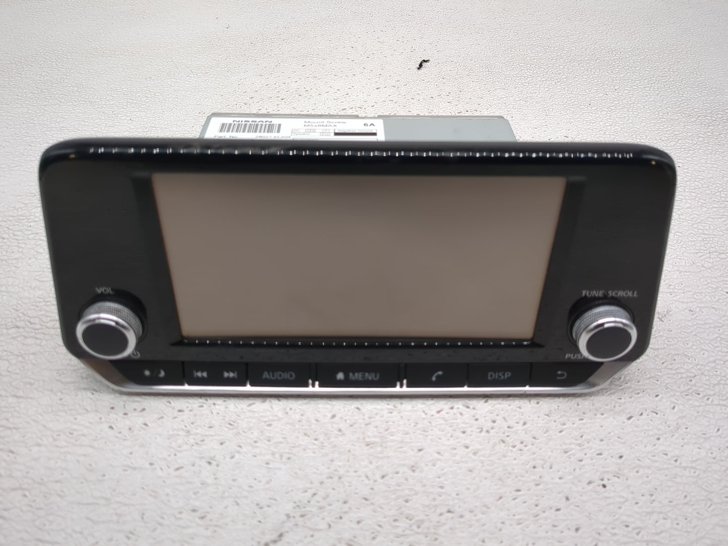 2021 Nissan Altima Radio AM FM Cd Player Receiver Replacement P/N:28021 6CA0E Fits OEM Used Auto Parts - Oemusedautoparts1.c