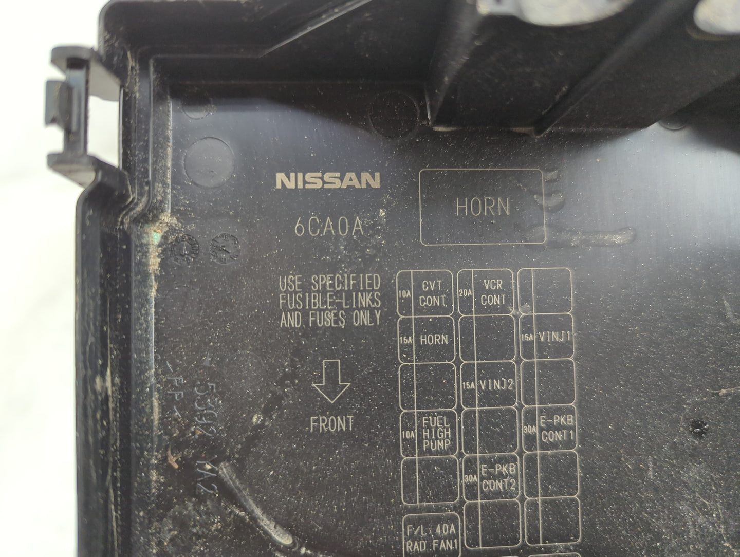 2019-2022 Nissan Altima Fusebox Fuse Box Panel Relay Module Fits Fits 2019 2020 2021 2022 OEM Used Auto Parts - Oemusedautop