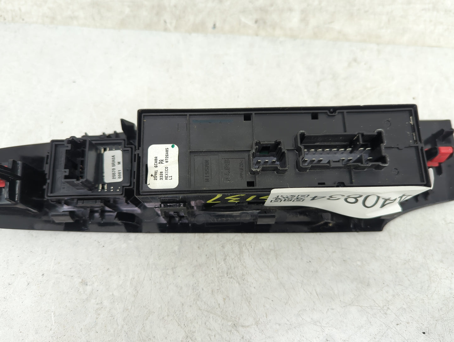 2019-2022 Nissan Altima Master Power Window Switch Replacement Driver Side Left P/N:25570 5RA0A 25401 6CA0A Fits OEM Used Au