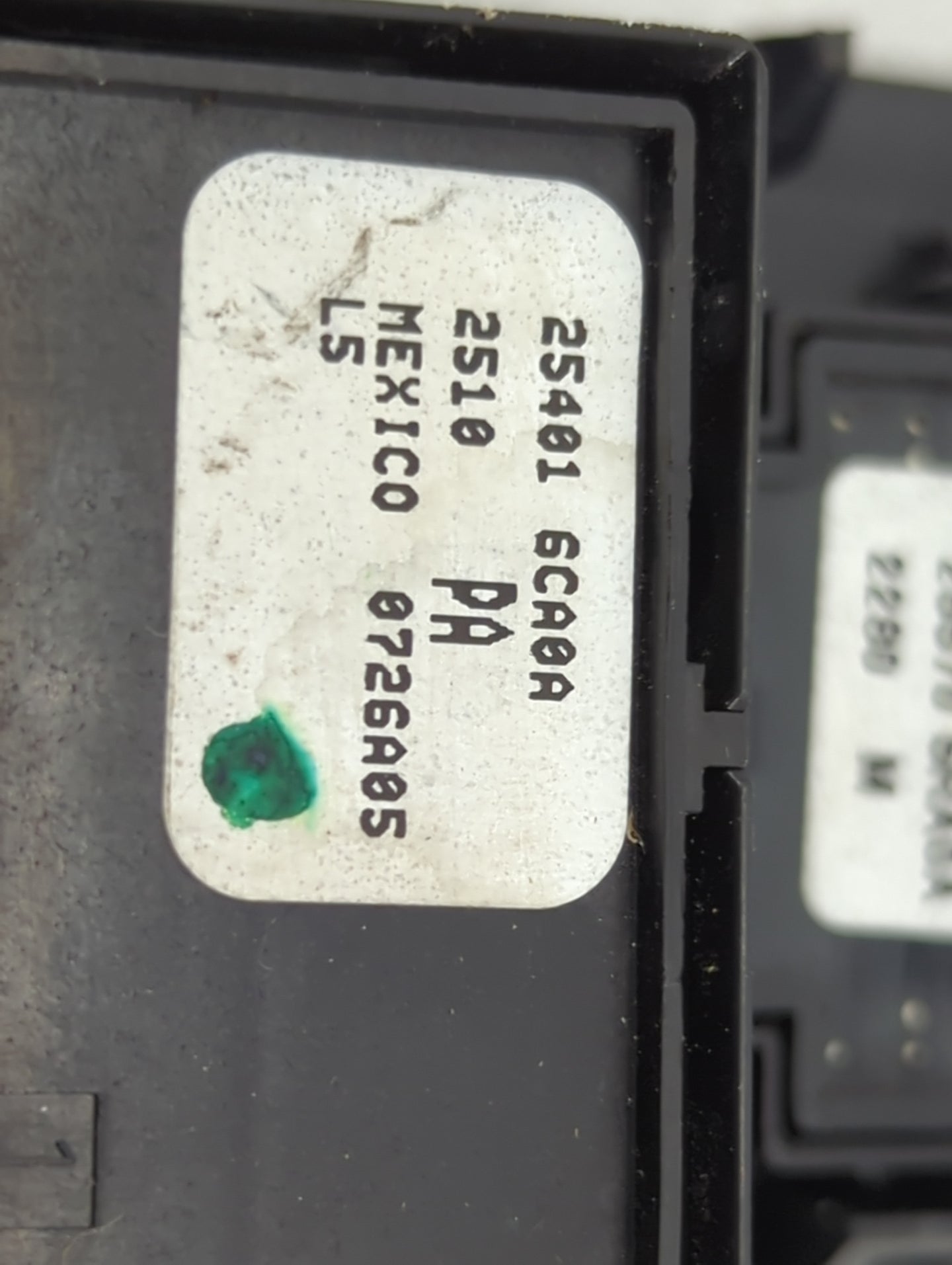 2019-2022 Nissan Altima Master Power Window Switch Replacement Driver Side Left P/N:25401 6CA0A Fits Fits 2019 2020 2021 202