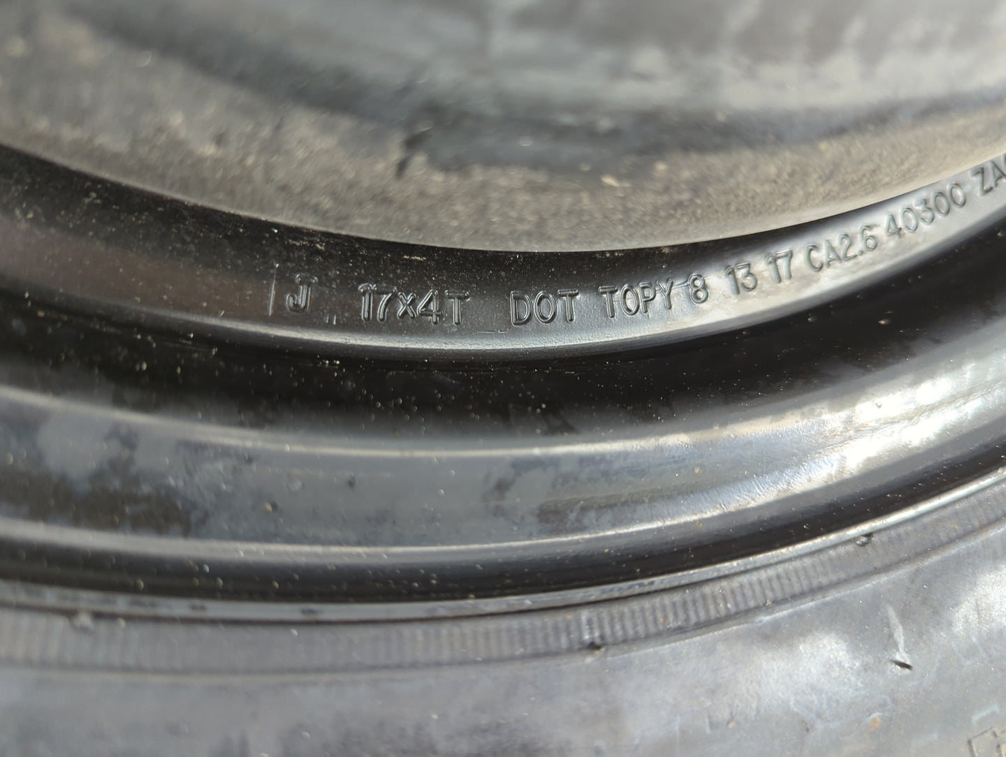 2021 Nissan Altima Spare Donut Tire Wheel Rim Oem - Oemusedautoparts1.com