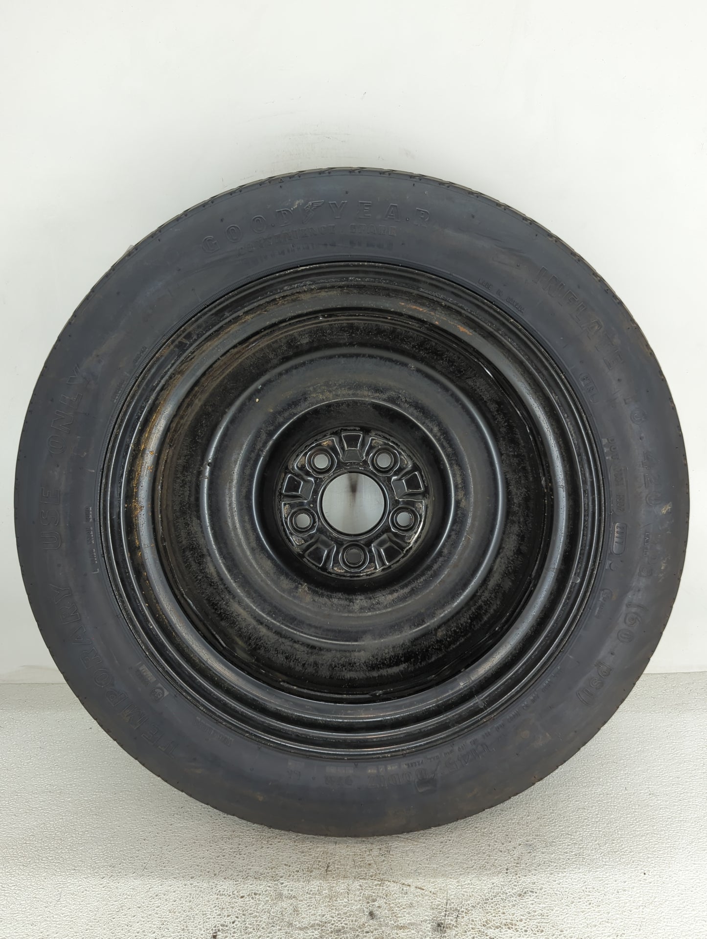 2021 Nissan Altima Spare Donut Tire Wheel Rim Oem - Oemusedautoparts1.com