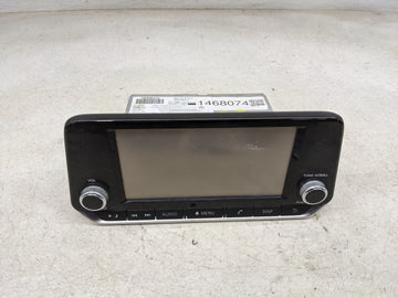 2021 Nissan Altima Radio AM FM Cd Player Receiver Replacement P/N:28021 6CA0E CV-RN27N0FX, AN1701 Fits OEM Used Auto Parts -