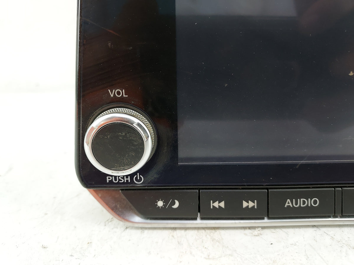 2021 Nissan Altima Radio AM FM Cd Player Receiver Replacement P/N:2591A6CA1C 7505751526, AIVIL42P0, TYP180 Fits OEM Used Aut