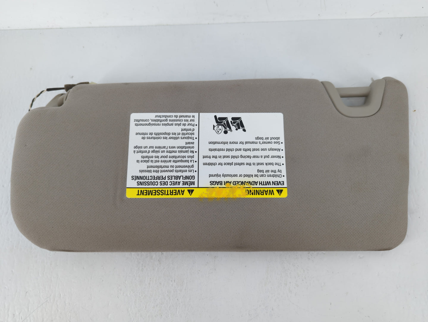 2021-2022 Nissan Altima Sun Visor Shade Replacement Passenger Right Mirror Fits Fits 2021 2022 OEM Used Auto Parts - Oemused