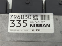 2019-2022 Nissan Altima PCM Engine Control Computer ECU ECM PCU OEM P/N:796030 NEC040-670 Fits Fits 2019 2020 2021 2022 OEM 