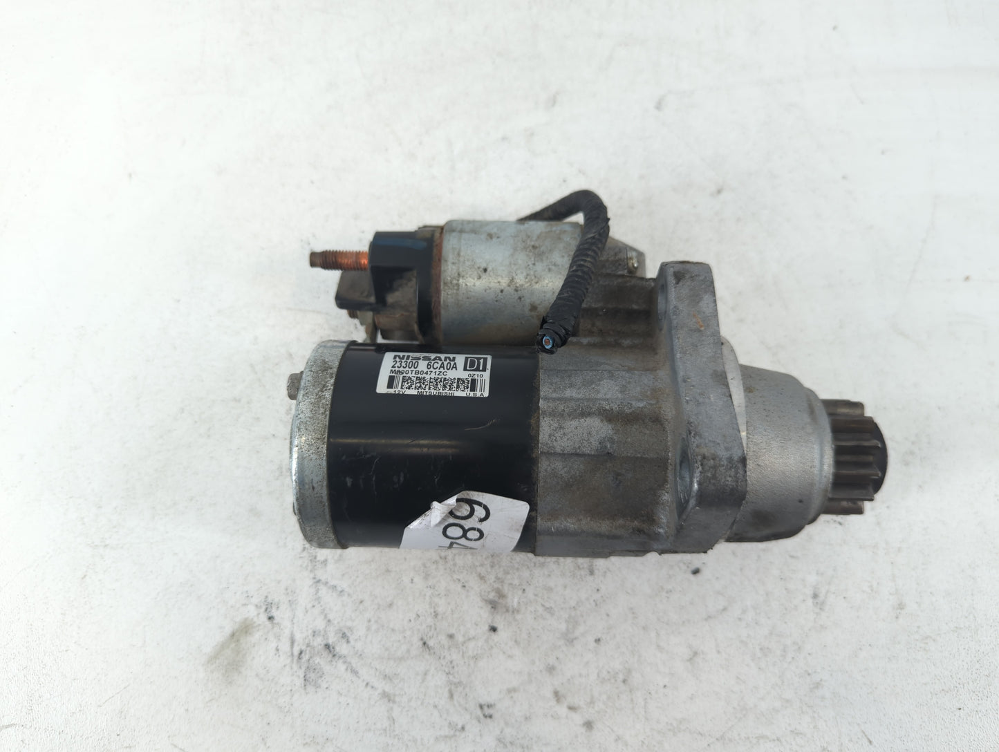 2019-2022 Nissan Altima Car Starter Motor Solenoid OEM P/N:23300 6CA0A Fits Fits 2019 2020 2021 2022 OEM Used Auto Parts - O