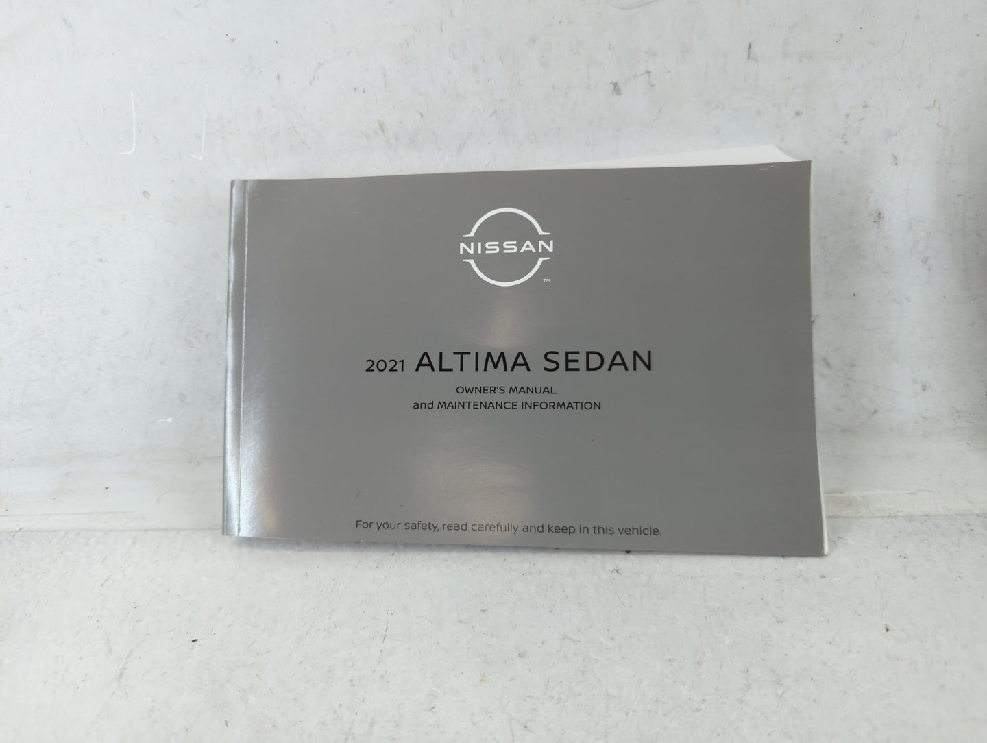 2021 Nissan Altima Owners Manual Book Guide P/N:OM21EA 0L34U1 OEM Used Auto Parts - Oemusedautoparts1.com