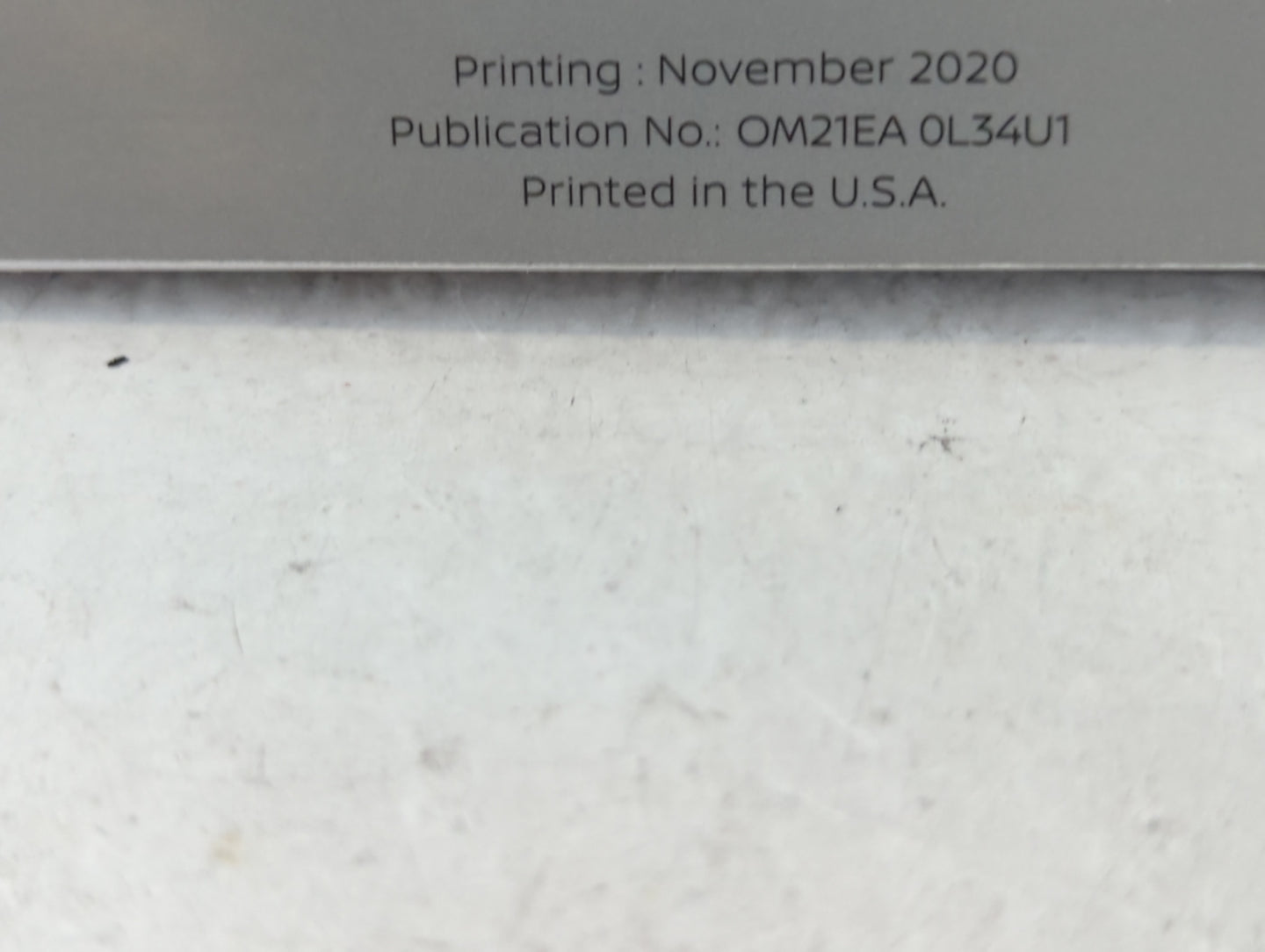 2021 Nissan Altima Owners Manual Book Guide P/N:OM21EA 0L34U1 OEM Used Auto Parts - Oemusedautoparts1.com