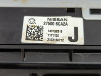 2019-2022 Nissan Altima Climate Control Module Temperature AC/Heater Replacement P/N:27500 6CA2A Fits Fits 2019 2020 2021 20