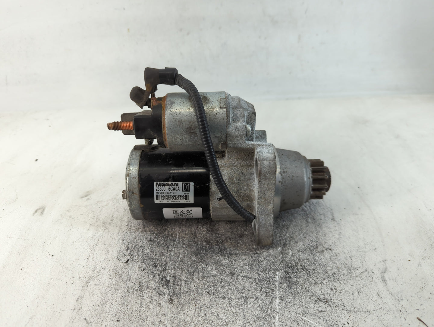 2019-2022 Nissan Altima Car Starter Motor Solenoid OEM P/N:23300 6CA0A Fits Fits 2019 2020 2021 2022 OEM Used Auto Parts - O