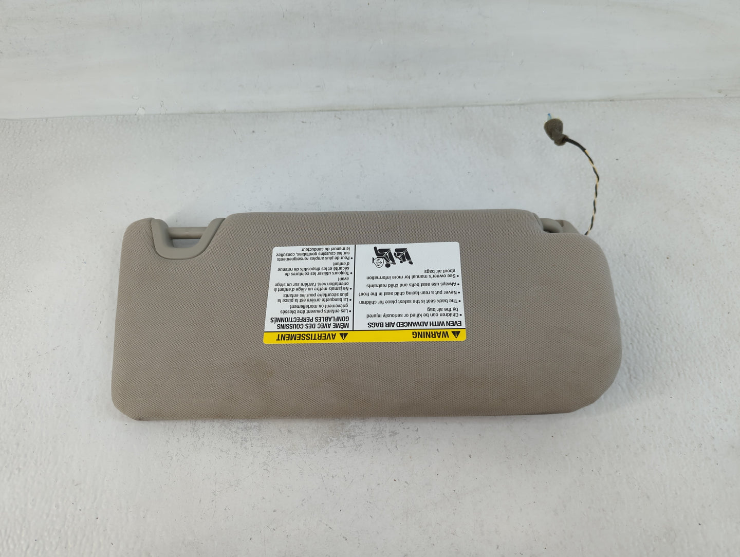2021-2022 Nissan Altima Sun Visor Shade Replacement Driver Left Mirror Fits Fits 2021 2022 OEM Used Auto Parts - Oemusedauto