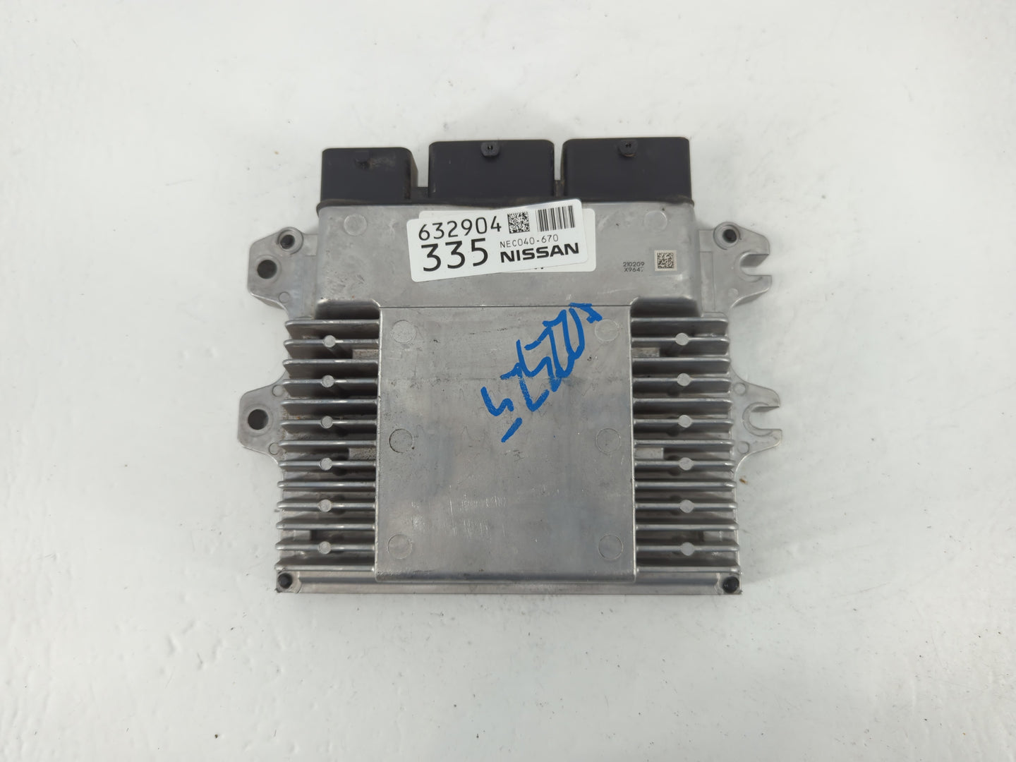 2019-2022 Nissan Altima PCM Engine Control Computer ECU ECM PCU OEM P/N:632904 NEC040-670 Fits Fits 2019 2020 2021 2022 OEM 