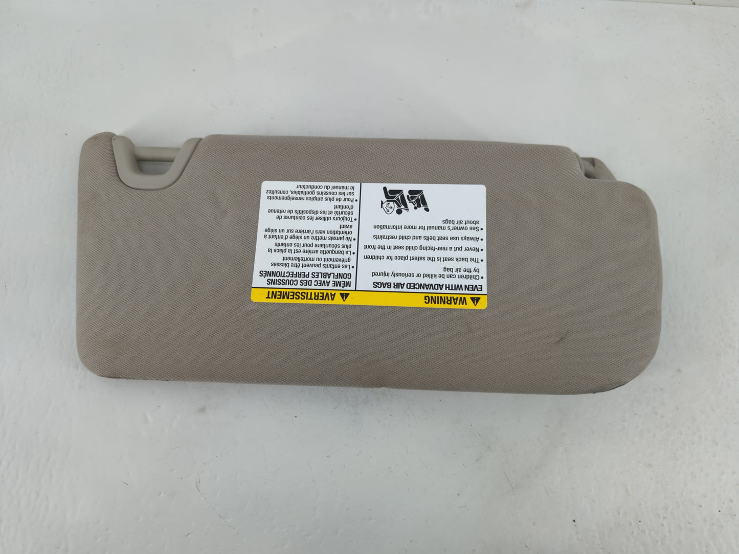 2021-2022 Nissan Altima Sun Visor Shade Replacement Driver Left Mirror Fits Fits 2021 2022 OEM Used Auto Parts - Oemusedauto