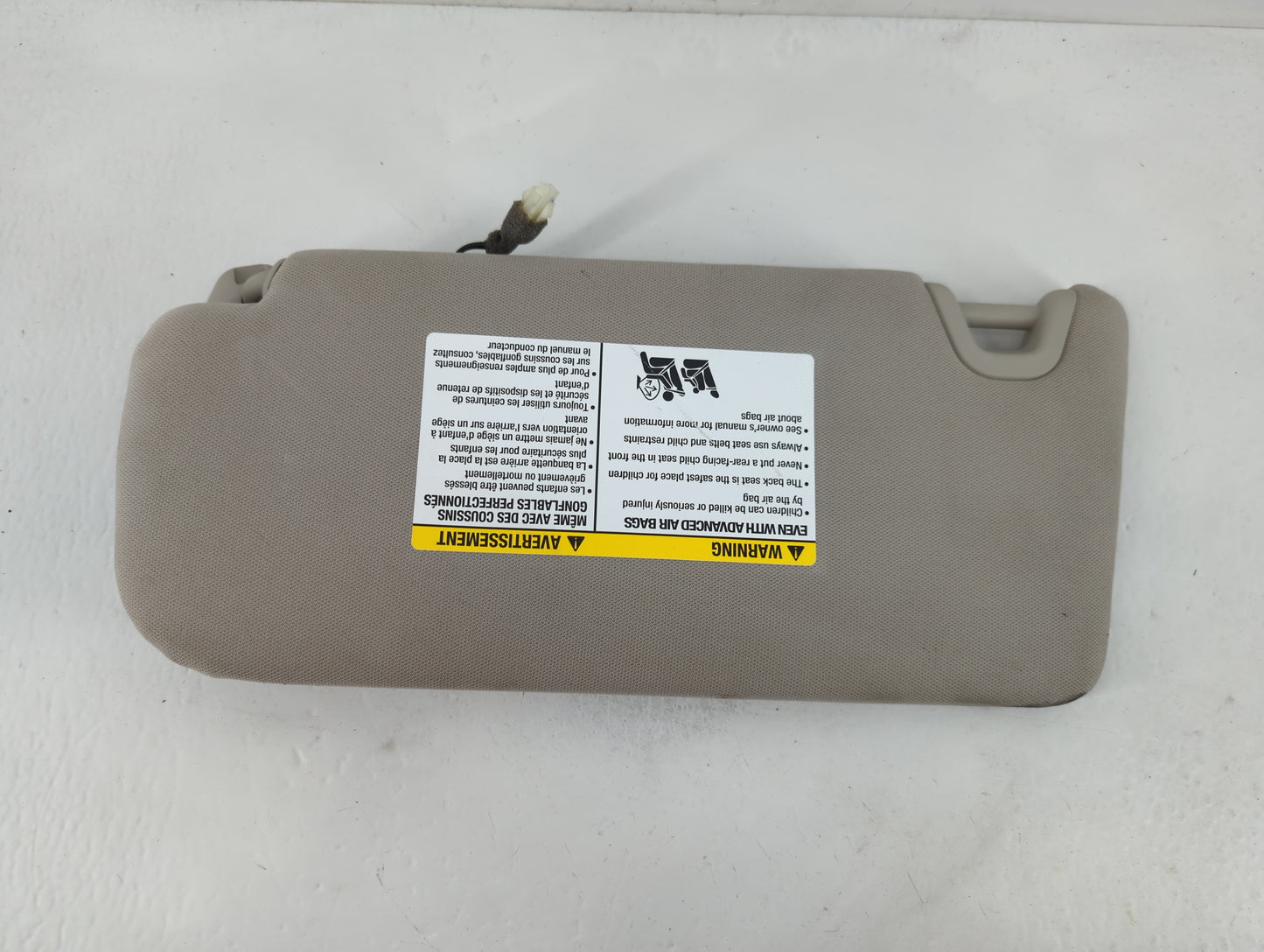 2021-2022 Nissan Altima Sun Visor Shade Replacement Passenger Right Mirror Fits Fits 2021 2022 OEM Used Auto Parts - Oemused