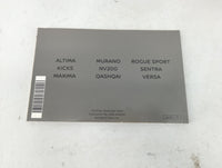 2021 Nissan Altima Owners Manual Book Guide P/N:N21E AV0NJJX2 OEM Used Auto Parts - Oemusedautoparts1.com