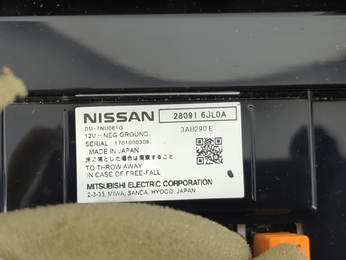 2021 Nissan Armada Information Radio Display Screen - Oemusedautoparts1.com