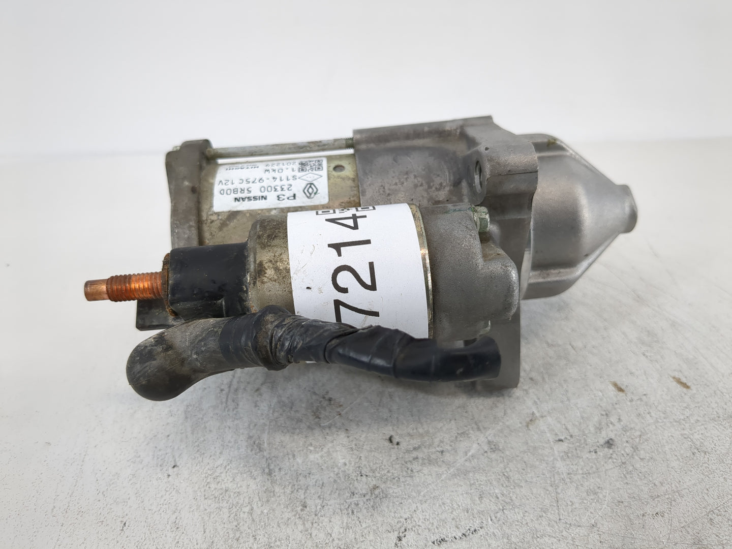 2019-2021 Nissan Kicks Car Starter Motor Solenoid OEM P/N:23300 5RB0D Fits Fits 2019 2020 2021 2022 OEM Used Auto Parts - Oe