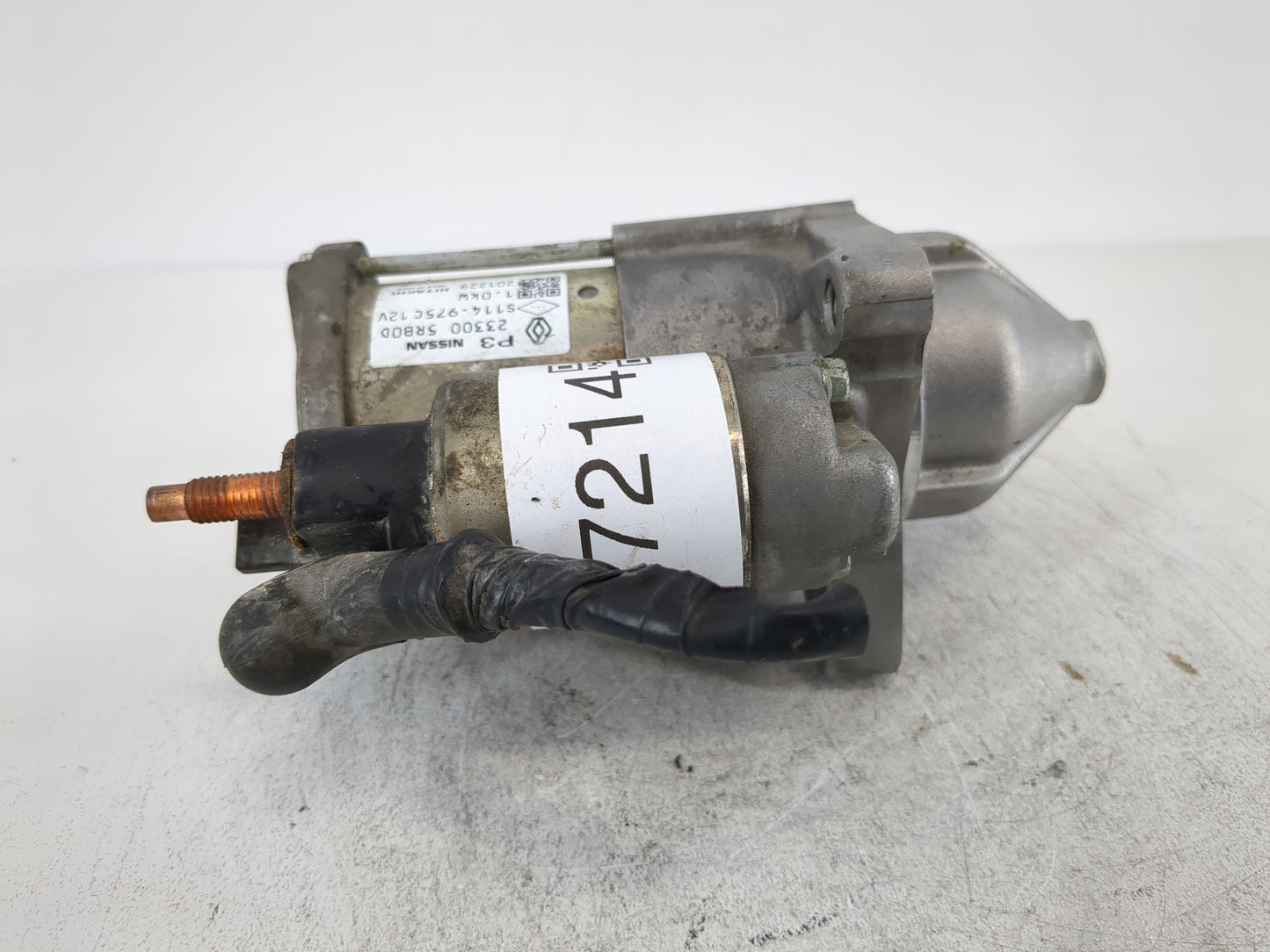2019-2021 Nissan Kicks Car Starter Motor Solenoid OEM P/N:23300 5RB0D Fits Fits 2019 2020 2021 2022 OEM Used Auto Parts - Oe