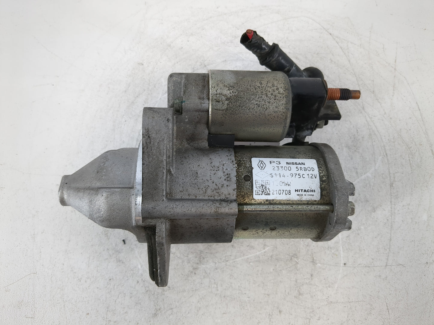 2019-2021 Nissan Kicks Car Starter Motor Solenoid OEM P/N:23300 5RB0D Fits Fits 2019 2020 2021 2022 OEM Used Auto Parts - Oe