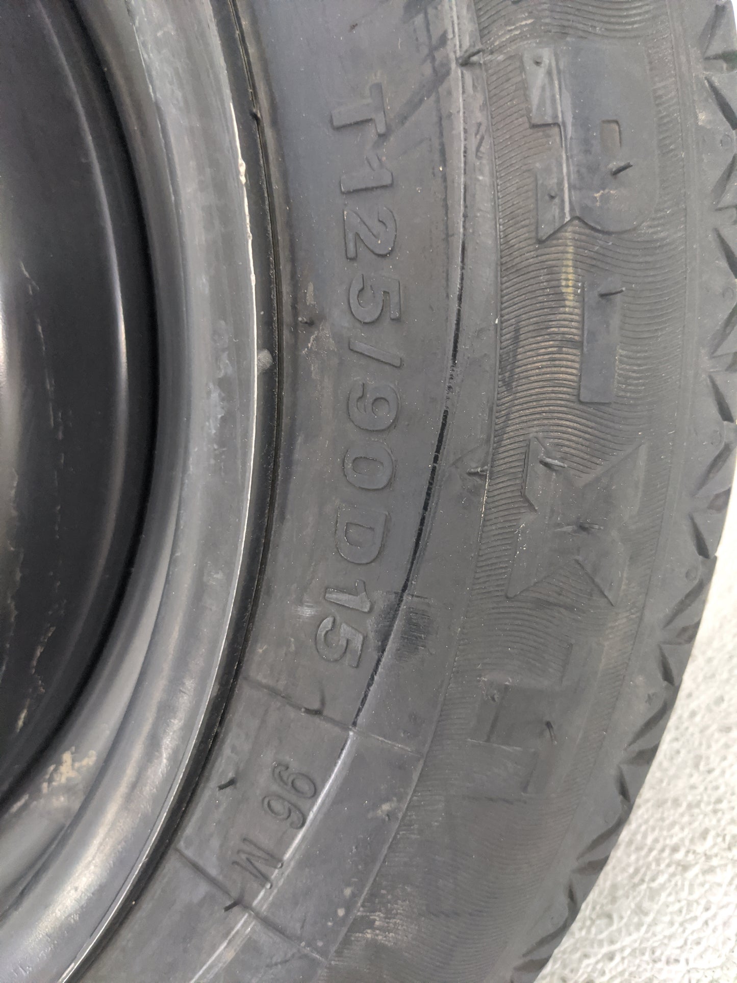 2018-2022 Nissan Kicks Spare Donut Tire Wheel Rim Oem 1420872 - Oemusedautoparts1.com