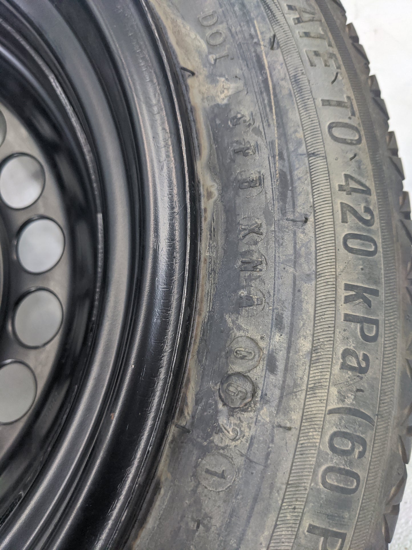 2018-2022 Nissan Kicks Spare Donut Tire Wheel Rim Oem 1420872 - Oemusedautoparts1.com