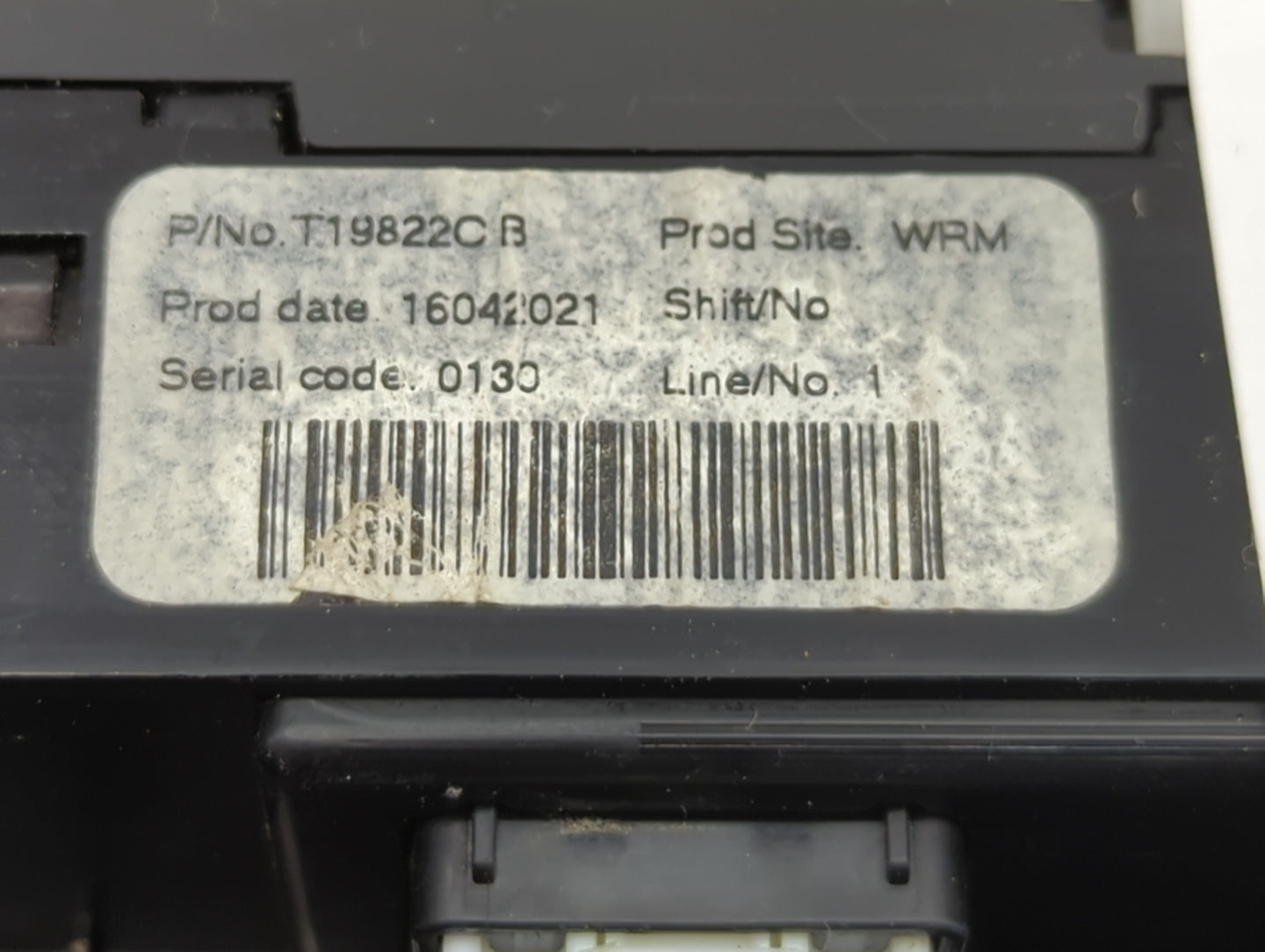 2021 Nissan Kicks Climate Control Module Temperature AC/Heater Replacement P/N:T19822C B Fits OEM Used Auto Parts - Oemuseda