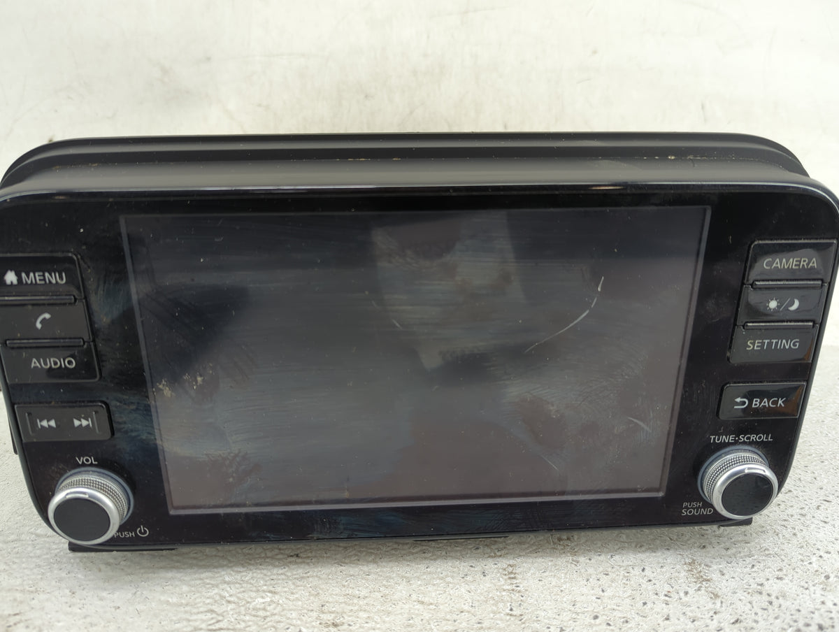 2021 Nissan Kicks Information Radio Display Screen Black - Oemusedautoparts1.com