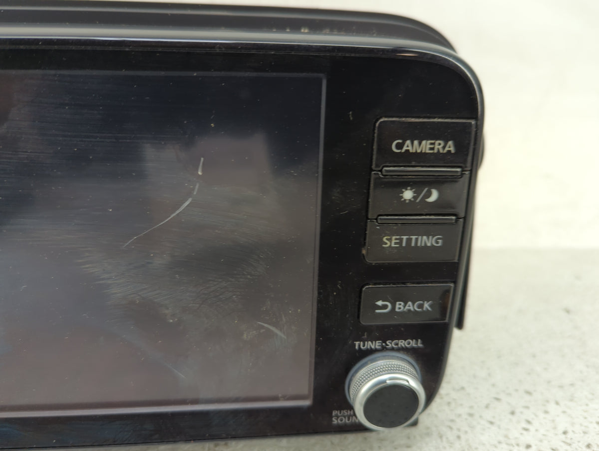 2021 Nissan Kicks Information Radio Display Screen Black - Oemusedautoparts1.com