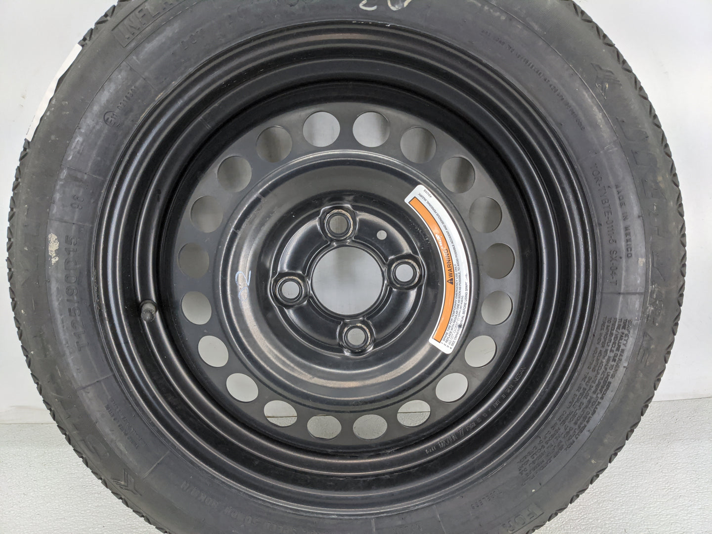 2018-2022 Nissan Kicks Spare Donut Tire Wheel Rim Oem 1455306 - Oemusedautoparts1.com