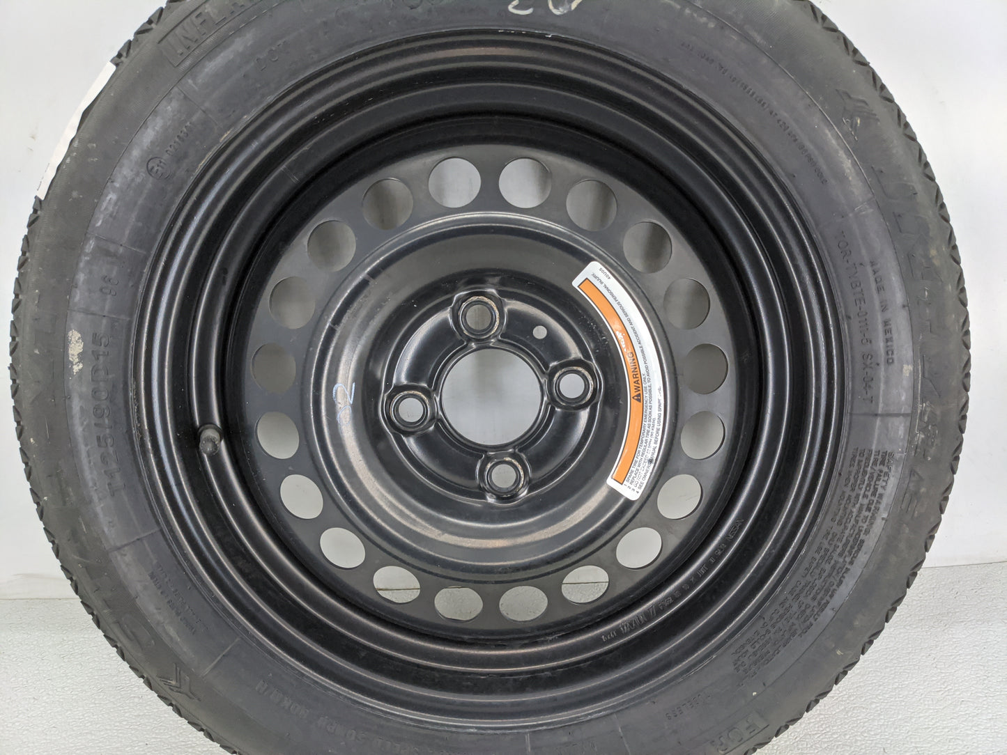 2018-2022 Nissan Kicks Spare Donut Tire Wheel Rim Oem 1455306 - Oemusedautoparts1.com