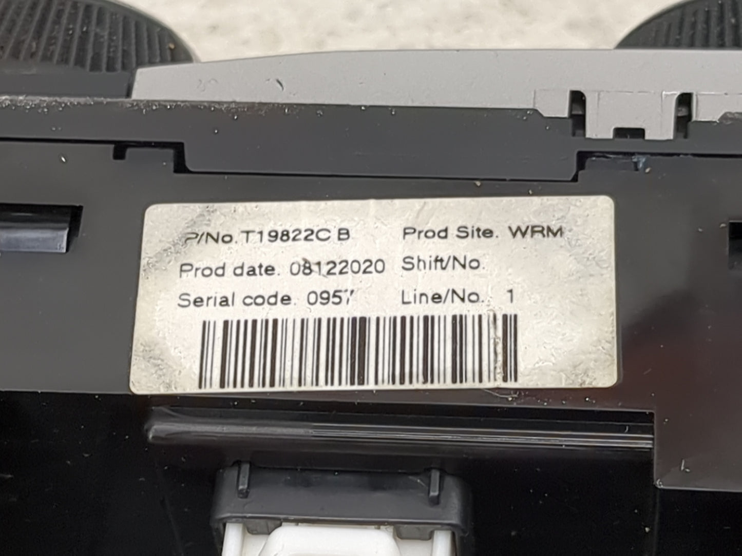 2018-2021 Nissan Kicks Climate Control Module Temperature AC/Heater Replacement P/N:T19822CB Fits Fits 2018 2019 2020 2021 O