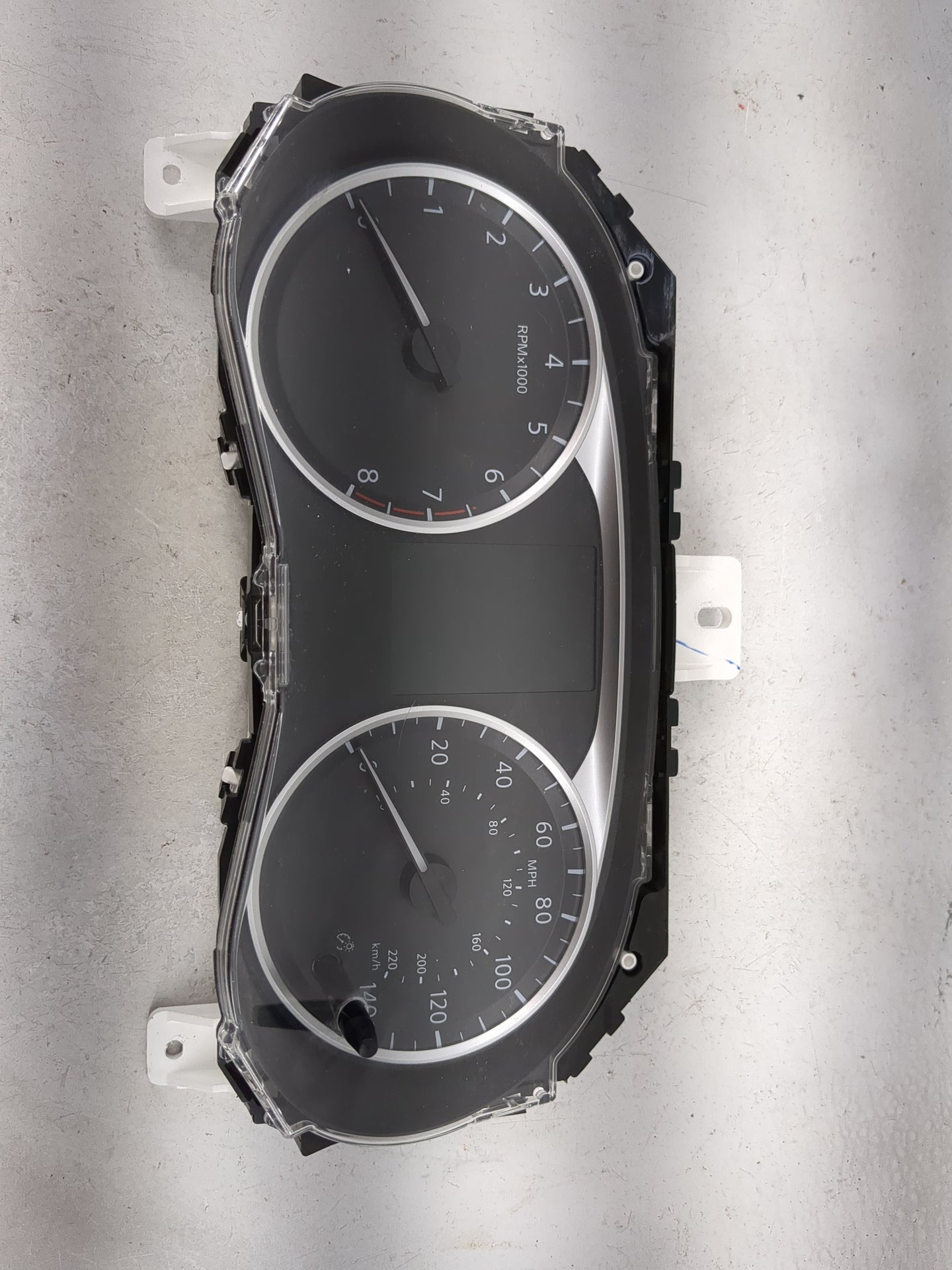 2021 Nissan Kicks Instrument Cluster Speedometer Gauges P/N:248105R02A Miles: Fits OEM Used Auto Parts - Oemusedautoparts1.c