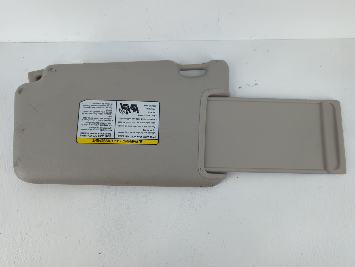 2018-2021 Nissan Kicks Sun Visor Shade Replacement Passenger Right Mirror Fits Fits 2018 2019 2020 2021 OEM Used Auto Parts 