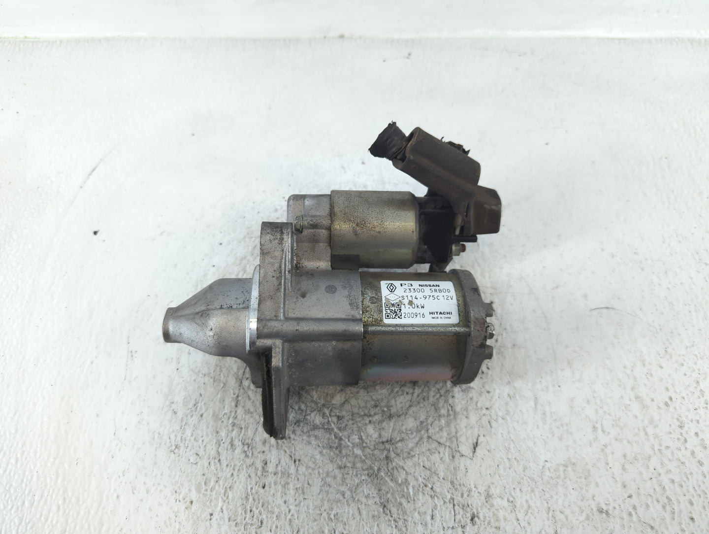2019-2021 Nissan Kicks Car Starter Motor Solenoid OEM P/N:S114-945C 12V 23300 5RB0D Fits Fits 2019 2020 2021 2022 OEM Used A
