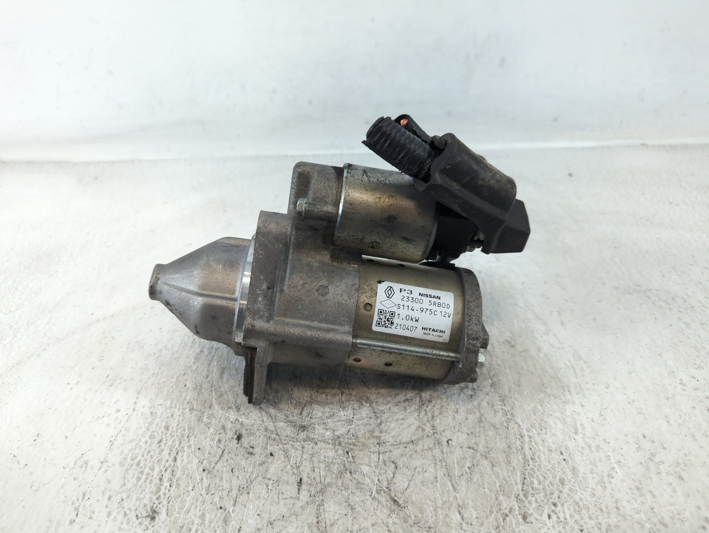 2019-2021 Nissan Kicks Car Starter Motor Solenoid OEM P/N:S114-975C 12V 23300 5RB0D Fits Fits 2019 2020 2021 2022 OEM Used A